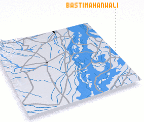 3d view of Basti Mahanwali