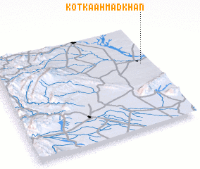 3d view of Kotka Ahmad Khān