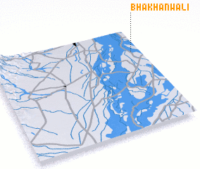 3d view of Bhakhānwāli