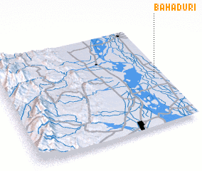 3d view of Bahāduri