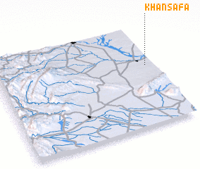 3d view of Khān Sāfa