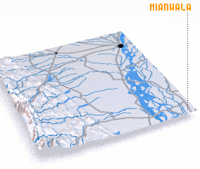 3d view of Miānwāla