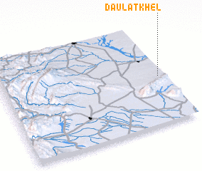 3d view of Daulat Khel