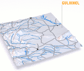 3d view of Guli Khel