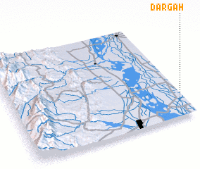 3d view of Dargāh