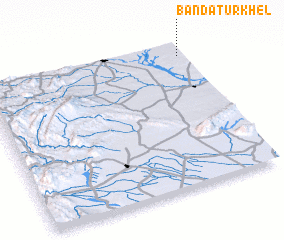 3d view of Bānda Tūrkhel