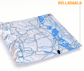 3d view of Mullānwāla