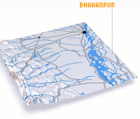 3d view of Bhawānpur