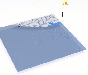 3d view of Diu