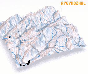 3d view of Aygyr-Dzhal