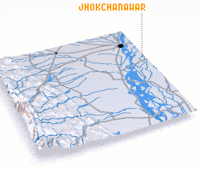 3d view of Jhok Chanāwar