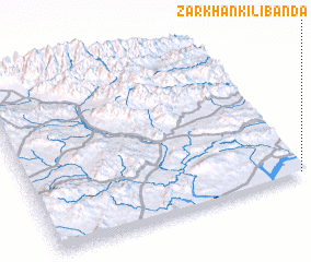 3d view of Zarkhan Kili Bānda