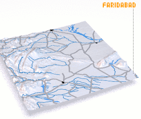 3d view of Farīdābād