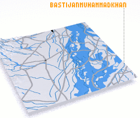 3d view of Basti Jān Muhammad Khān