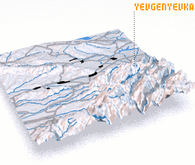 3d view of Yevgenʼyevka