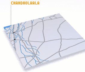 3d view of Chāh Dholwāla