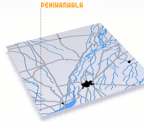 3d view of Pehiwānwāla
