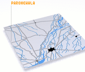 3d view of Parohewāla