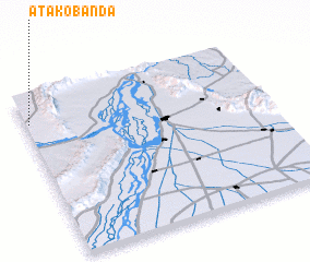 3d view of Atako Bānda