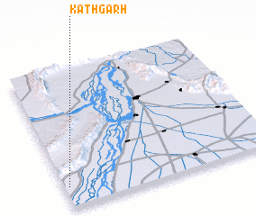 3d view of Kāthgarh