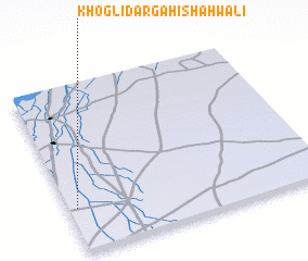 3d view of Khogli Dargāhi Shāhwāli