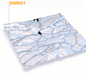 3d view of Shah Kot