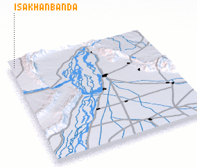 3d view of Īsa Khān Bānda