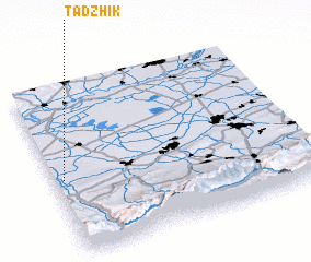 3d view of Tadzhik