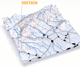 3d view of Këktash