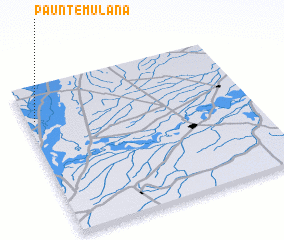 3d view of Paunte Mulāna