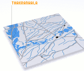 3d view of Thakrānwāla