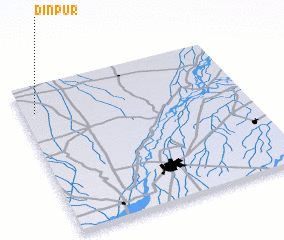 3d view of Dīnpur