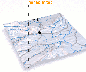 3d view of Bānda Kesar