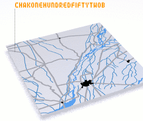 3d view of Chak One Hundred Fifty-two B