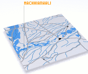 3d view of Machhiānwāli