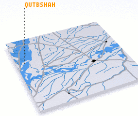 3d view of Qutb Shāh