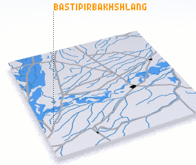 3d view of Basti Pīr Bakhsh Lāng