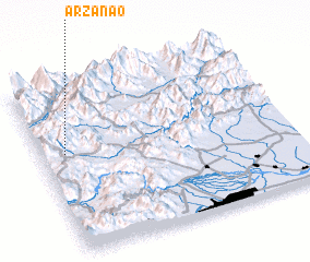 3d view of Arzanāo