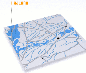 3d view of Hājlāna