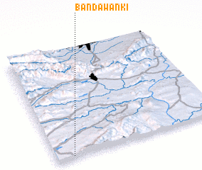 3d view of Bānda Wanki