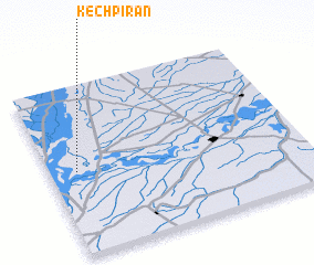 3d view of Kech Pīran