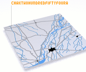 3d view of Chak Two Hundred Fifty-four A