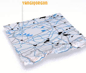 3d view of Yangiqo‘rg‘on