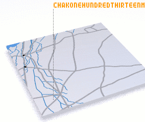 3d view of Chak One Hundred-thirteen ML