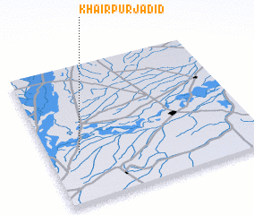 3d view of Khairpur Jadīd