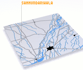 3d view of Sammundarīwāla