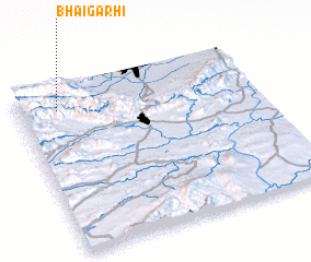 3d view of Bhaigarhi