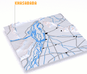 3d view of Khāsa Bāba