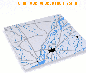 3d view of Chak Four Hundred Twenty-six A