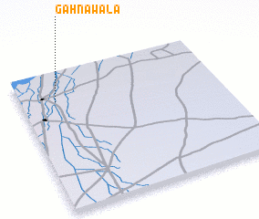3d view of Gahnāwāla